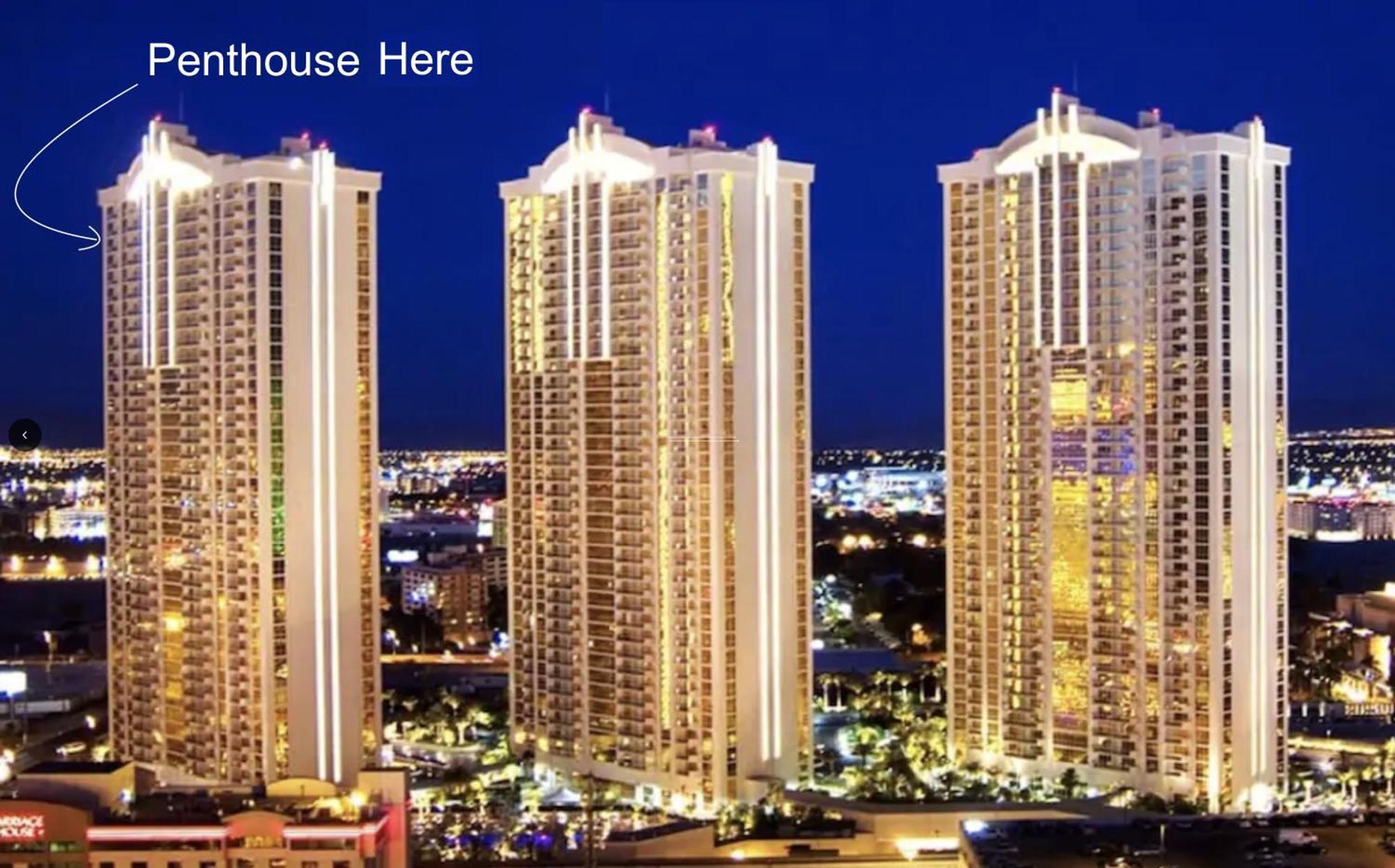 Apartahotel Penthouse Mgm Signature Vegas No Fees, 1 Vehicle Free Valet